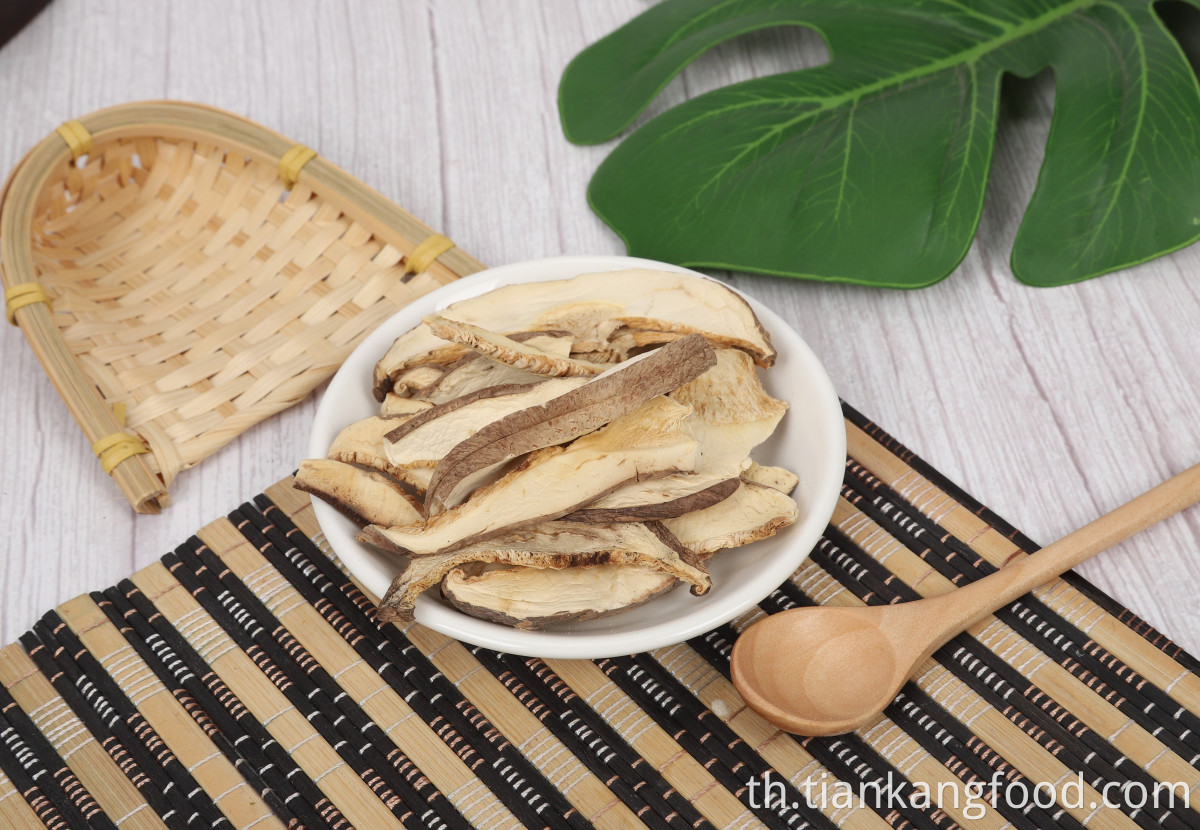 ชิ้นเห็ดที่ขาดน้ำ Health Dehydrated Mushroom Slice